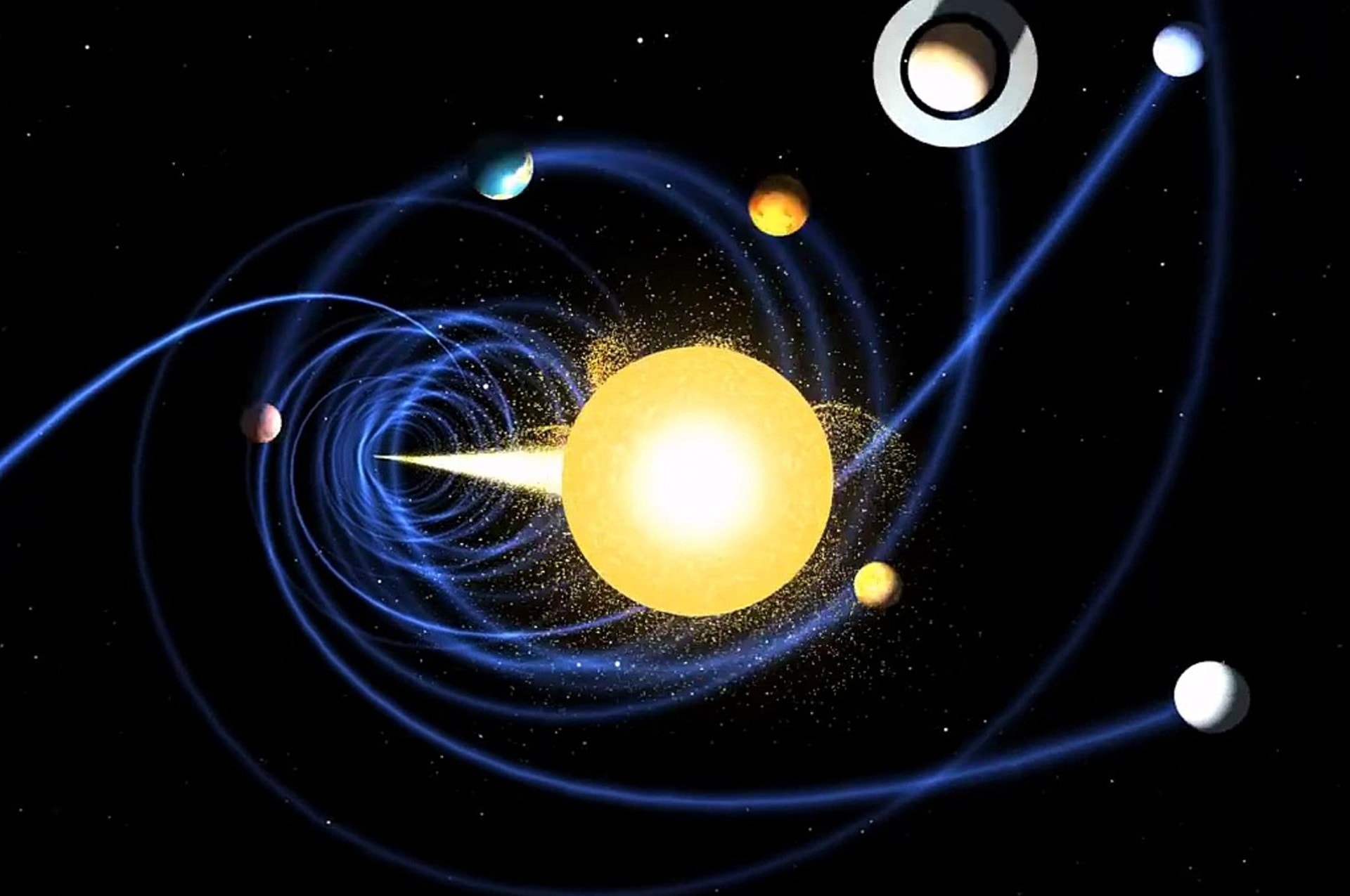 Почему планеты движутся. Движение планет солнечной системы. Вращение планеты вокруг солнца. Вращение планет вокруг солнца. Вращение солнечной системы.
